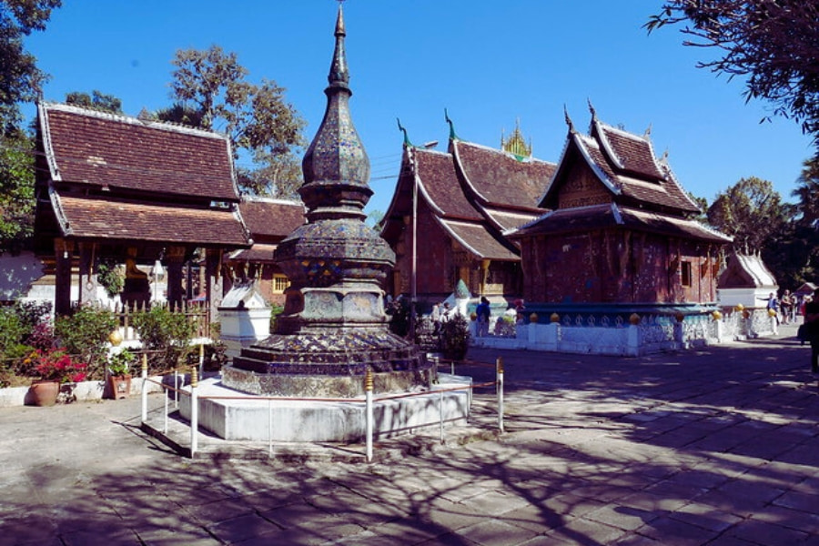 Historic Wat Xieng Thong temple in Luang Prabang, a top Laos attraction